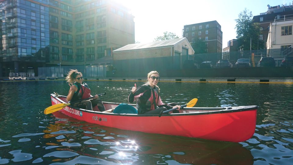 2 seater Canoe Rental in Ladbroke Grove - Canalside Basin to Westbourne Park: your easy start line