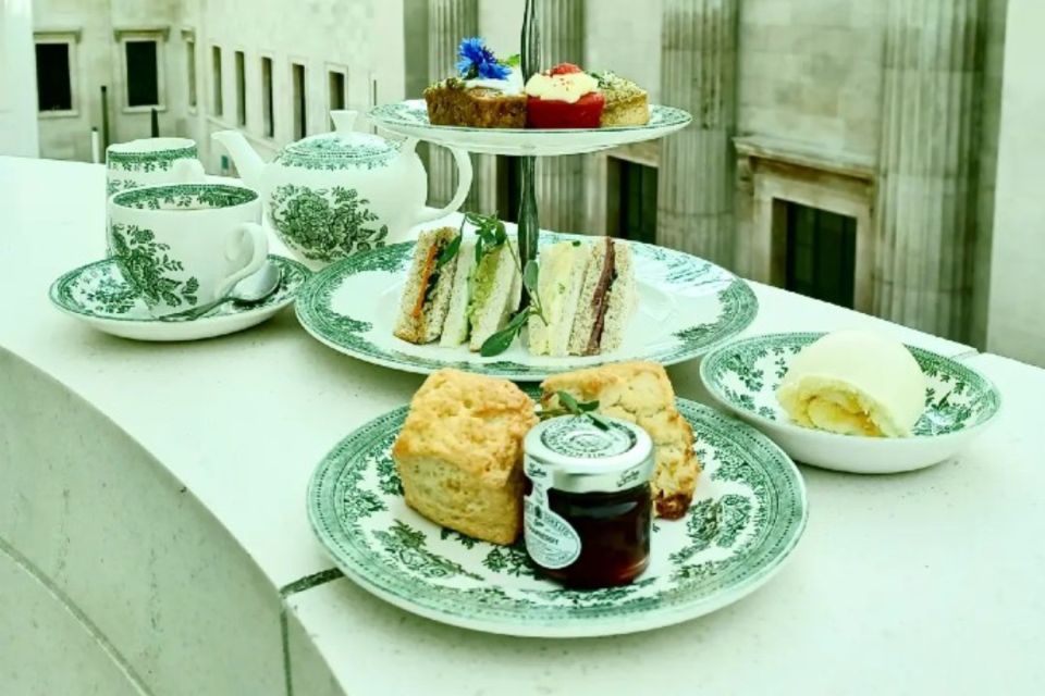 Afternoon Tea at the British Museum - What Actually Comes Out: Sandwiches, Pastries, and the Scones Moment