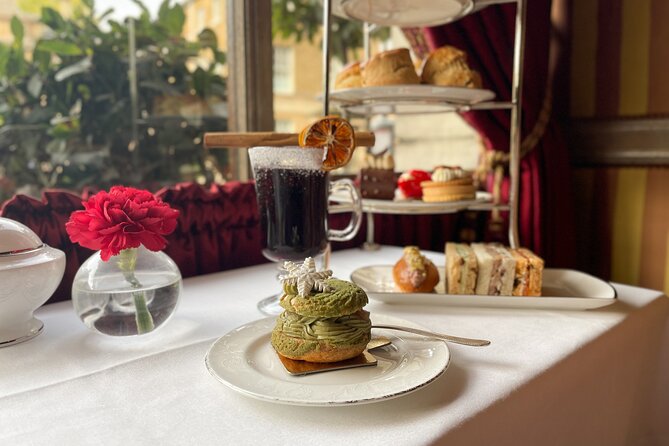 Afternoon Tea at The Rubens at the Palace, Buckingham Palace - The afternoon tea itself: sandwiches, scones, pastries, and tea