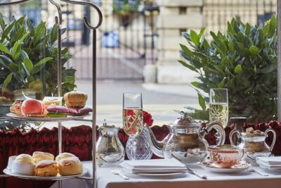Afternoon Tea at The Rubens at the Palace, Buckingham Palace - Inside the Palace Lounge: what your table setup feels like
