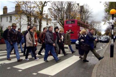 Beatles Magical Mystery Tour - Abbey Road Studios Area: The Crossing Photo Moment