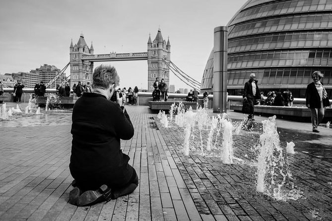 Beginners Photography Course - Small Group Workshop - Stop 2: Tower Bridge for composition, depth of field, and focusing