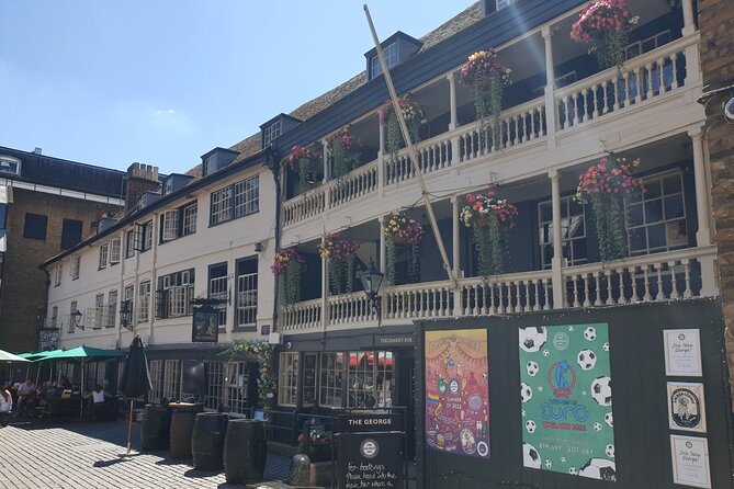 Booze, Brothels & The Bard: A Walking Tour of London's Bawdy Borough - Stop 4: George (the last surviving galleried coaching inn)