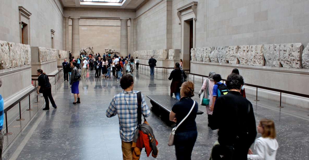 British Museum & Camden Town - Private Tour in Italian - Entering the British Museum with an Italian-speaking guide