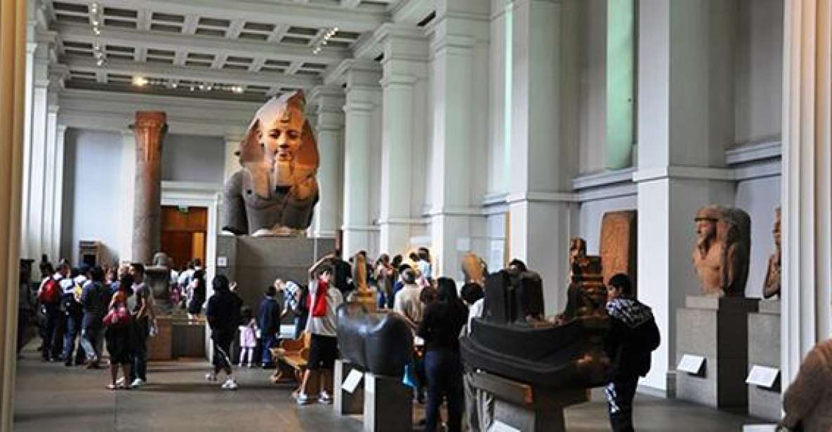 British Museum & National Gallery Highlight Tour 8 guests 5h - What you’ll actually see: standout works and objects on the plan