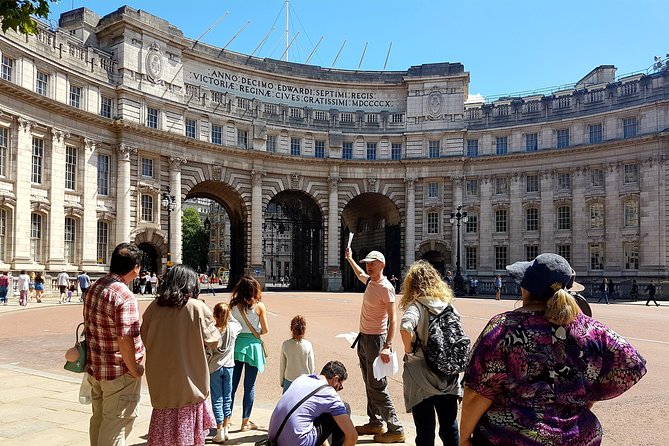 British Royal 3 Hour Walking Tour! - Stops 3 and 4: Horse Guards Parade, the Arch-and-Clock Moment, and Whitehall