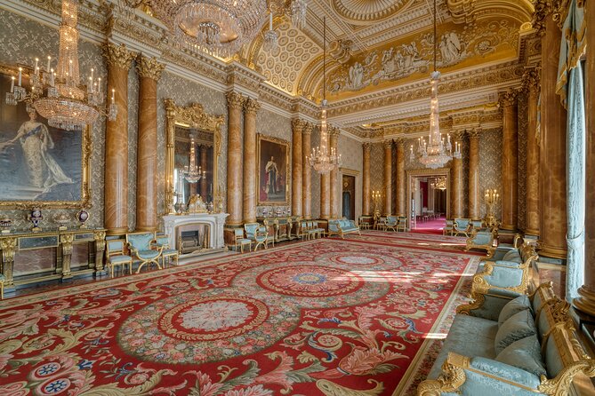 Buckingham Palace Entrance Ticket & British Royalty Guided Tour - The State Apartments vibe: furniture, porcelain, and royal room order