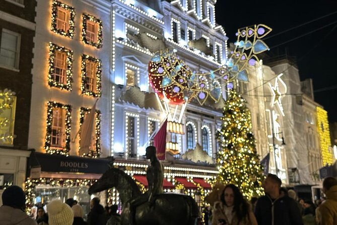 Christmas Lights and Markets London Taxi Tour - Stop 2: Regent Street’s classic holiday look (10 minutes)