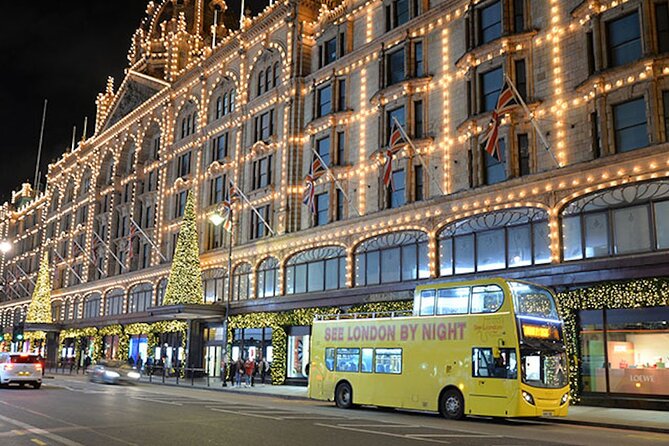 Christmas Lights Open-Top Bus Tour - Historic shopping street glow: the easiest part to love