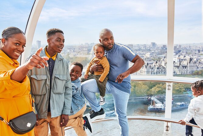 Combo Ticket: London Eye & Madame Tussauds - The London Eye portion: 30 minutes of 360-degree landmark spotting