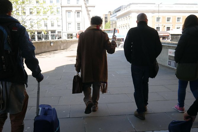 Doctor Who TV Locations Tour of London - Dalek battle location and the playful 10 Downing Street photo