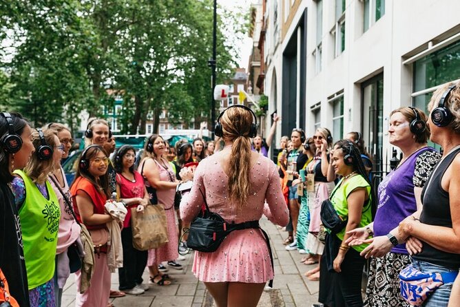 Drag Queen Disco Diva Tour - Silent Disco Walking Tour - 2 Rathbone St at 5:30 pm: the start of the party