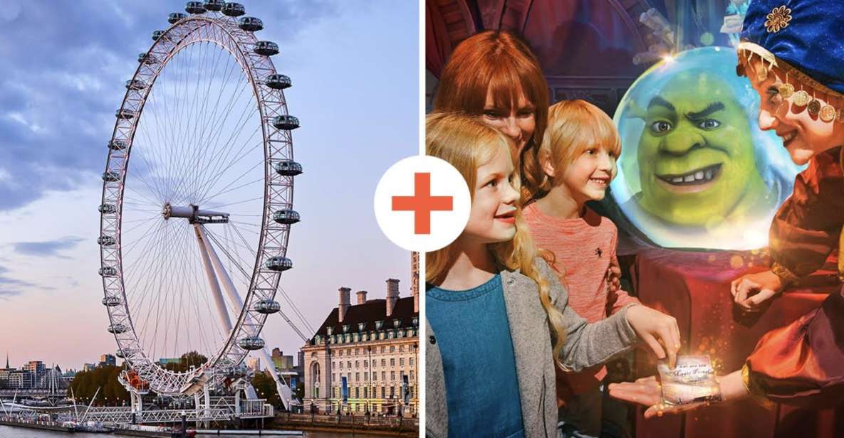 DreamWorks Shrek's Adventure and London Eye: Combo Ticket - Price and value: what $79.47 actually buys you