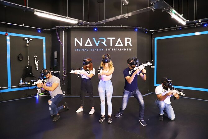 Epic 60 Minute Free-Roam Virtual Reality Experience at Navrtar - The free-roam format: what 2,000 square feet really means
