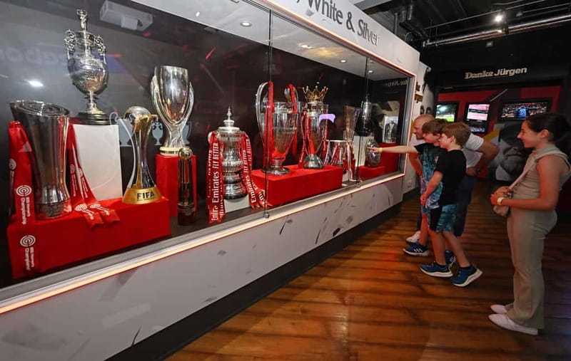 From London: Liverpool FC Stadium & Museum Rail Day Tour - Shankly Gates and Liverpool’s waterfront break at Royal Albert Dock