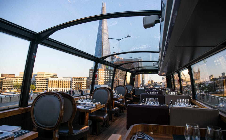 Gastronomic 6-course fine-dining dinner on Luxury London Bus - Price and value: is $242 per person worth it?