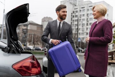 Gatwick Airport Taxi - Private Transfer to/from London - Pickup and meet-and-greet at Gatwick: name board, arrivals hall, and a real plan