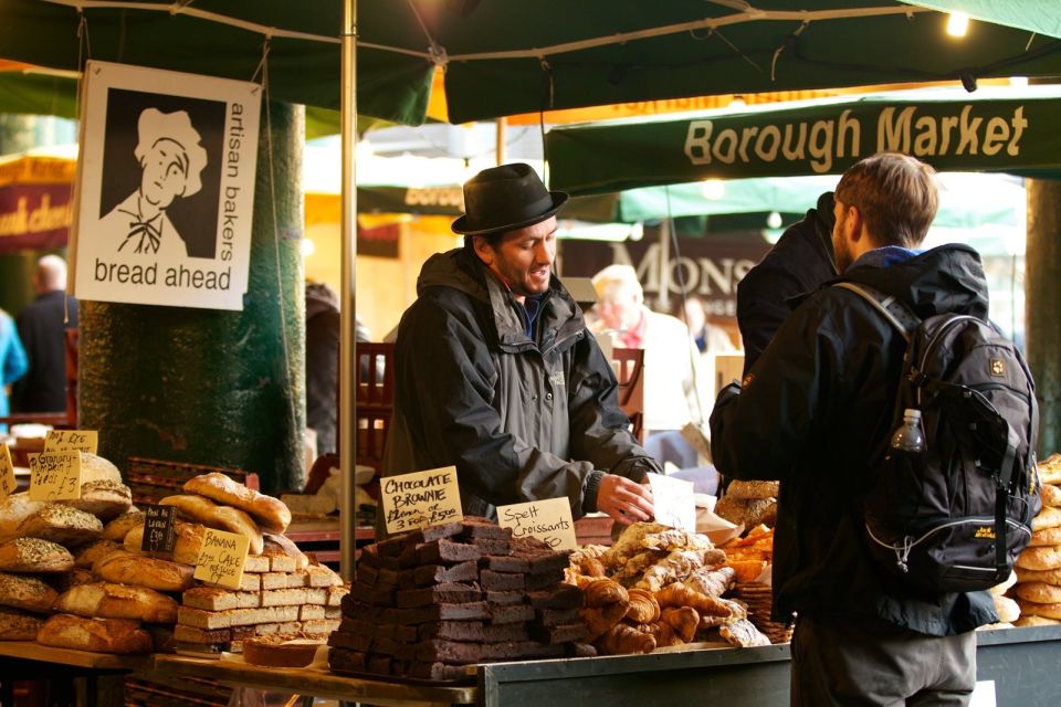 Great London Food Tour: South Bank, 3 Markets & Brick Lane - Borough Market and British classics: pies and oyster with the right pacing