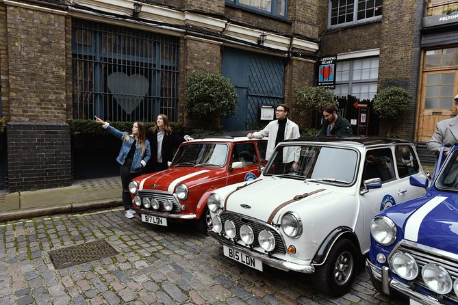Half Day Tour in a classic Mini Cooper - Borough Market for a real food stop and an artisan coffee