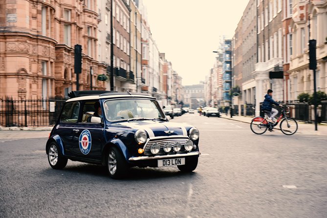 Half Day Tour in a classic Mini Cooper - One New Change for views over the city