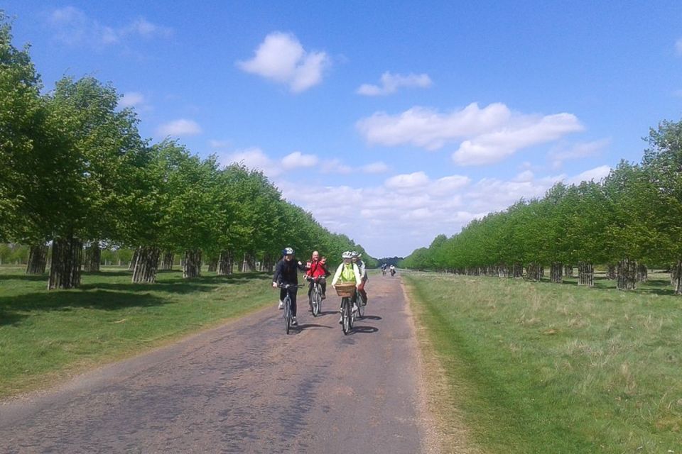 Hampton Court Palace: River Thames Bike Tour - Riverside riding: pubs, rowing schools, and the Teddington Lock payoff