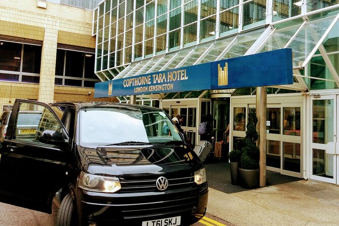 Heathrow transfer from London hotel (Extra Luggage) - Shared timing: your 1 hour to 1 hour 20 minutes window