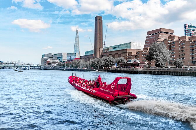 High-Speed Thames River Speedboat in London - Tower Bridge, Shakespeare’s Globe, and the sights between runs