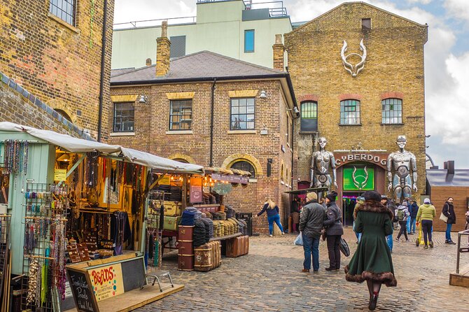 Highlights & Secrets of London Private Tour - Camden Town, Downtown & Markets - Monument to the Great Fire and the Blitz-ruins garden calm