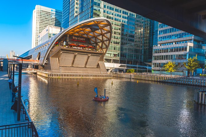 Hot Tub Boat Tour in London - London's most unique tour - Stop 1: West India Docks and the Docklands story