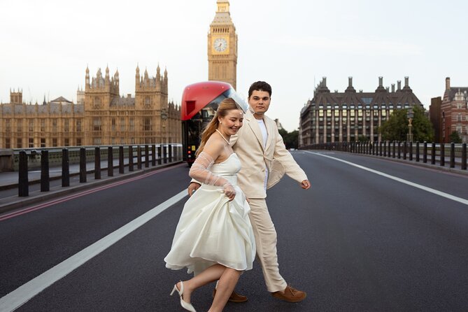 Iconic London Portraits Tour with Expert Local Photographer - Westminster icons: Big Ben, the London Eye, and Parliament
