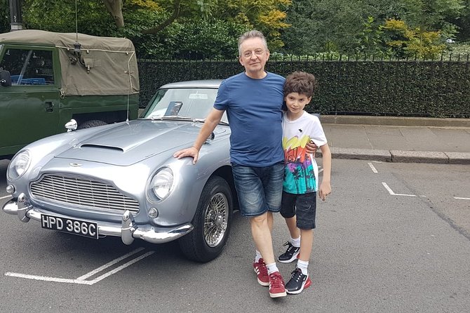 James Bond Ultimate Spy Taxi Tour - Covent Garden and the Bond in Motion option