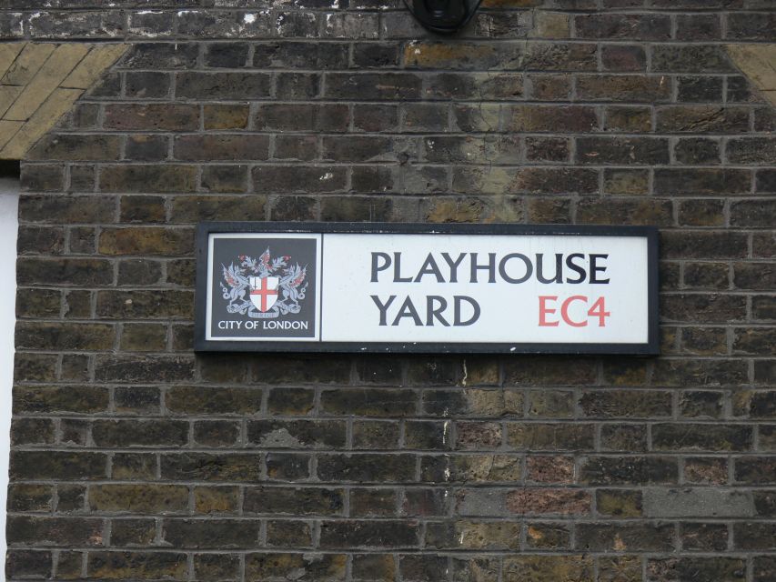 London: 2-Hour Shakespeare Walking Tour - Blackfriars Theatre, the Globe connection, and the theater world