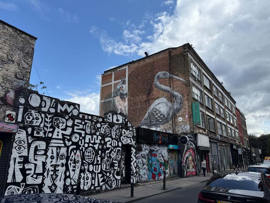 London: 3.5-Hour Shoreditch Street Food Tour - Market Time: Street Food + Food-Story Context
