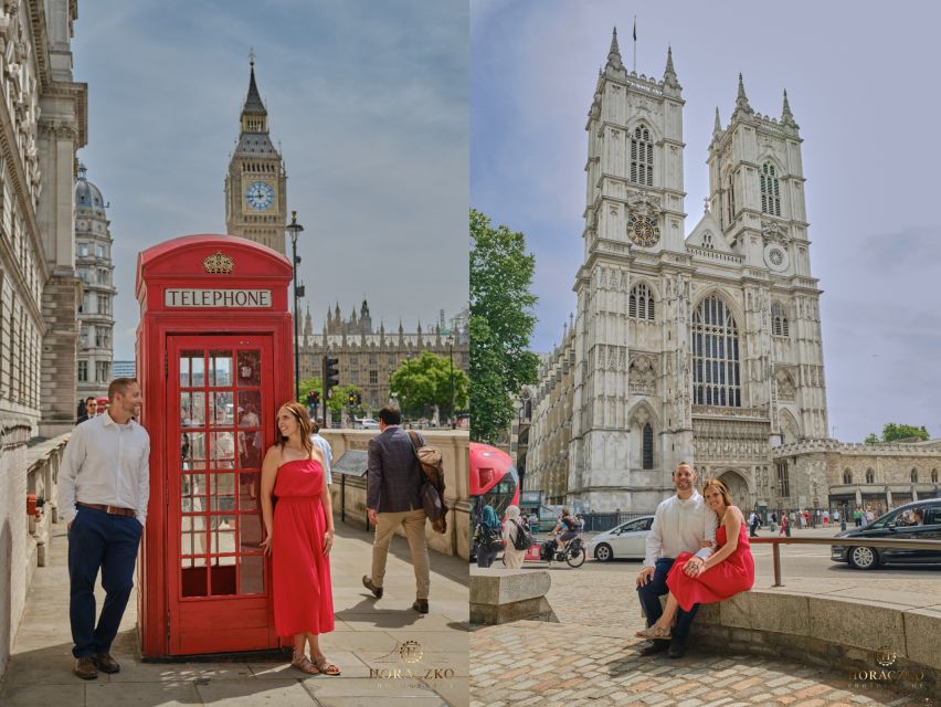 London: 30min PRIVATE Professional Westminster Photo Shoot - Picking Your Backdrops: Abbey, Houses of Parliament, Big Ben, and a Phone Box
