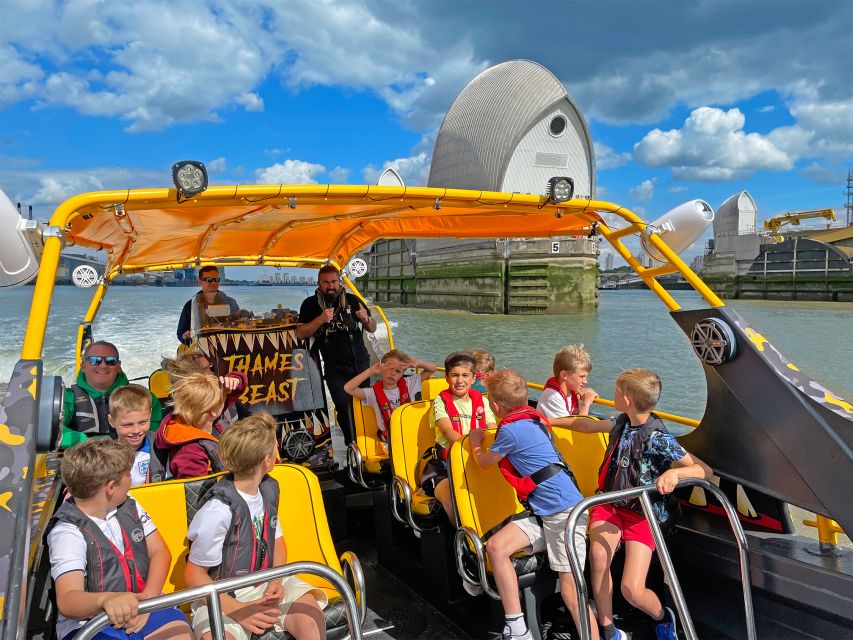 London: 40-Minute Thames Beast Jetboat Tour - Key highlights