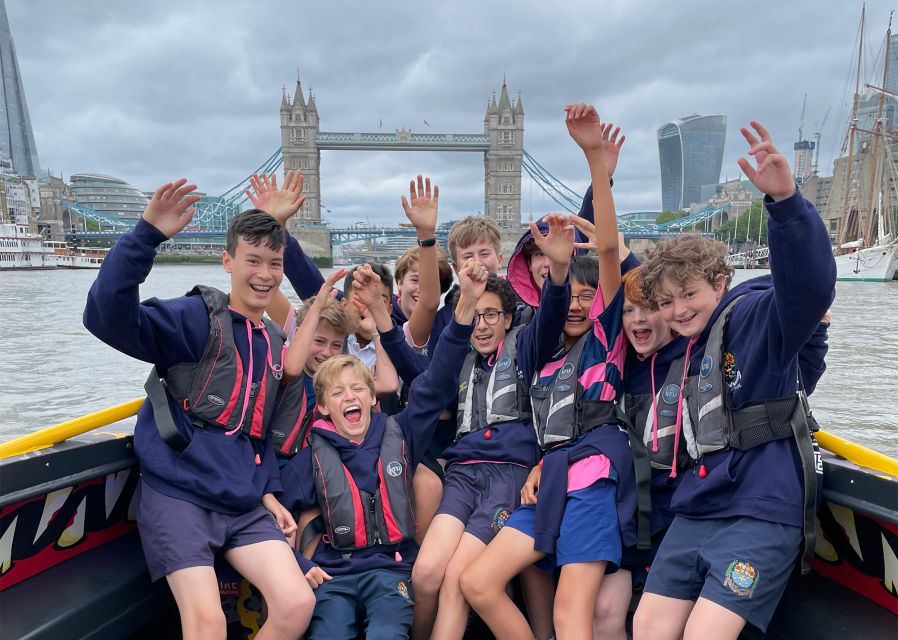 London: 40-Minute Thames Beast Jetboat Tour - From Tower Millennium Pier to the Thames Barrier: the route in plain terms