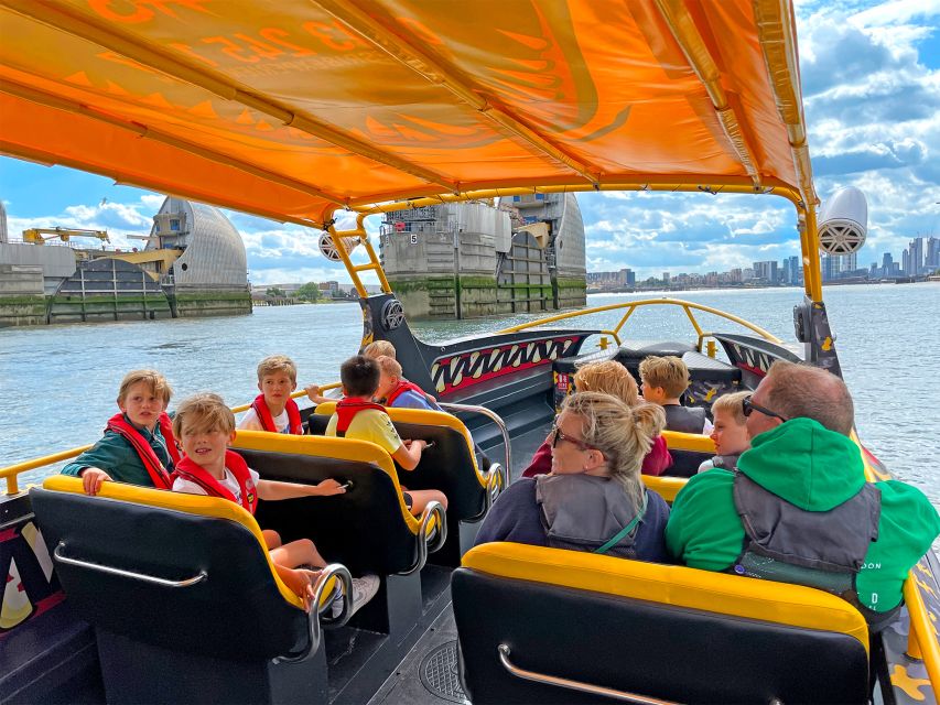 London: 40-Minute Thames Beast Jetboat Tour - Quick landmark hits: The Shard, HMS Belfast, and the Tower Bridge photo moment