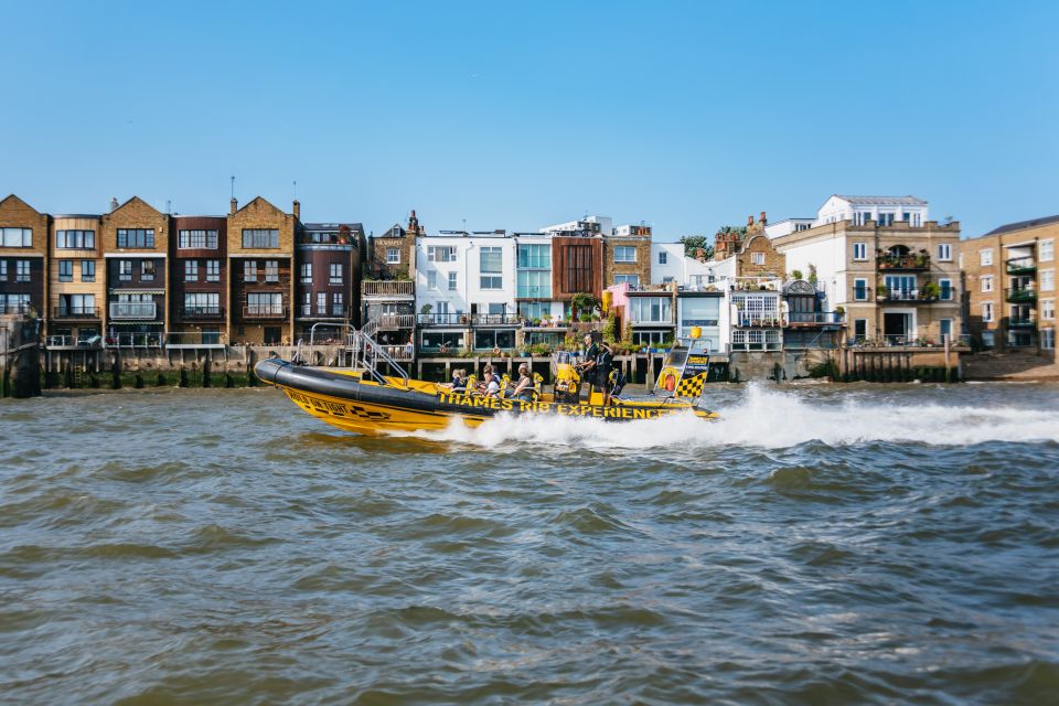 London: 45-Minute Speedboat Sightseeing Tour - The 20-minute fast section: why it’s the moment people remember
