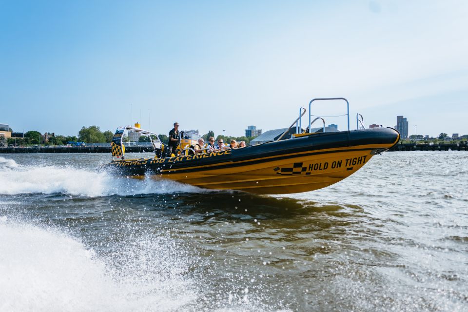 London: 45-Minute Speedboat Sightseeing Tour - Onboard setup: lifejackets, ponchos, and a smaller-group feel