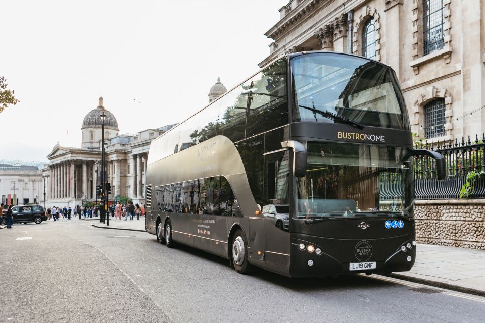 London: 6-Course Gourmet Dinner on a Luxury Coach - Price and value: why $130 can make sense