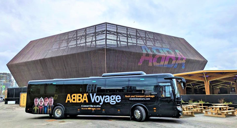 London: ABBA Voyage Express Bus and Optional Concert Ticket - Meeting point at Evan Evans Tours: arrive smart, not rushed