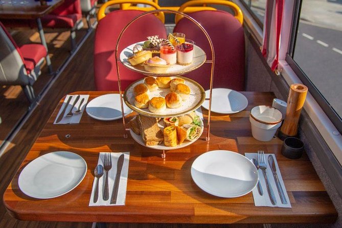 London Afternoon Tea Bus and Panoramic Tour on Lower Deck - What You Get on a Lower-Deck Afternoon Tea Bus