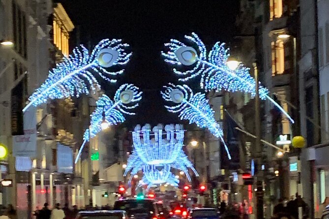 London Bespoke Black Cab Christmas Lights & Sights Private Tour - Harrods, Leicester Square, and Covent Garden Piazza