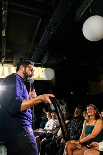 London: Bottomless Brunch Comedy - The Ding Dong Gong Show - Timing You Can Actually Plan: 1pm Pizza, 3pm The Ding Dong Gong Show