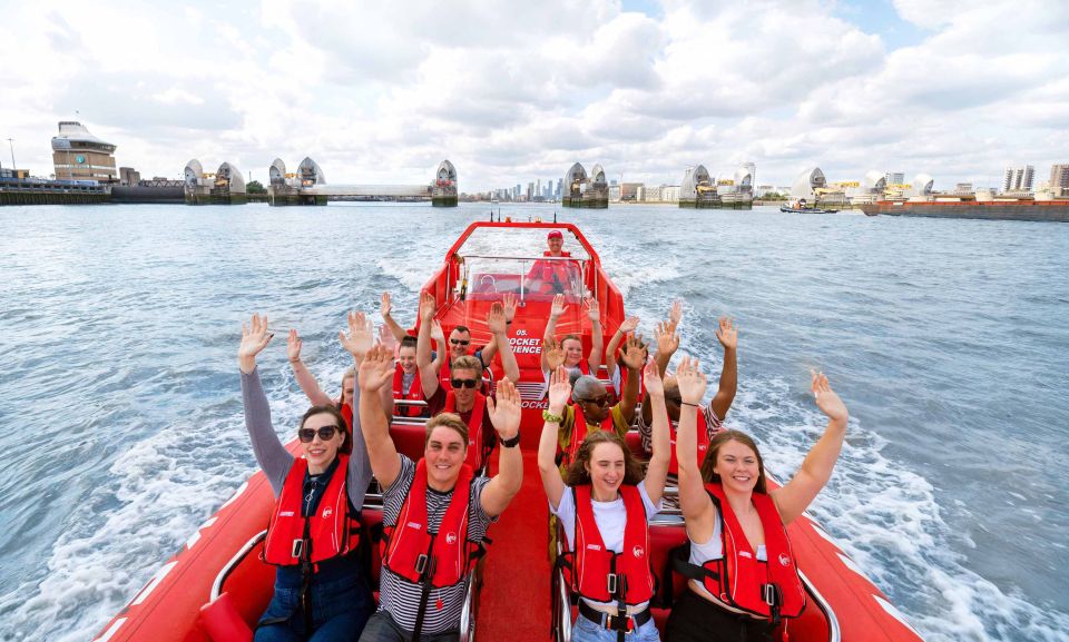 London: Break the Barrier Speed Boat Ride - Bankside Pier Check-In: Safety First, Speed Second