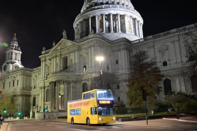 London by Night Sightseeing Tour - Open Top Bus - Piccadilly: Fortnum & Mason, Old Luxury, and Modern Neon