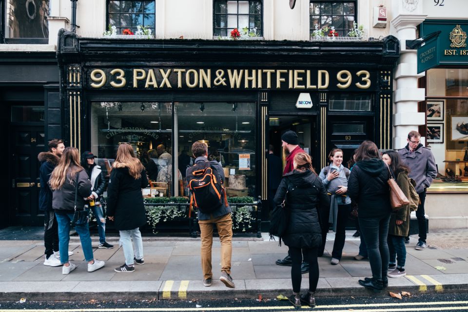 London: Cheese Walking Tour with Tastings - Meet at Green Park, Then Head Straight to Fortnum & Mason