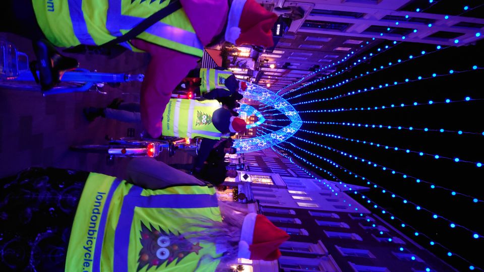 London Christmas Lights Bike Tour - Key highlights at a glance