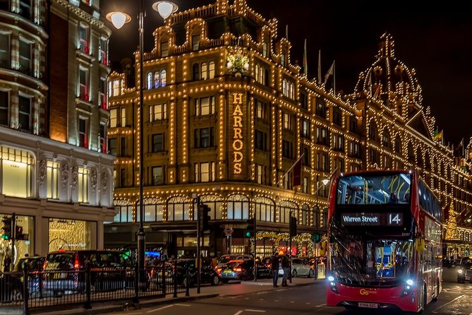 London: Christmas Lights Tour by Vintage Double-Decker Bus - London’s Christmas Lights, Done the Easy Way (90 Minutes)