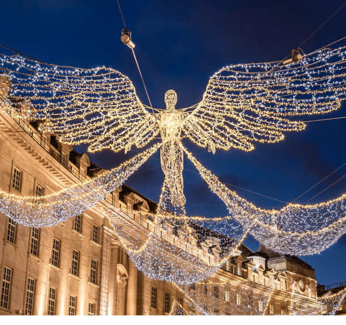 London: Christmas Lights Walking Tour - Where this tour takes you in central London